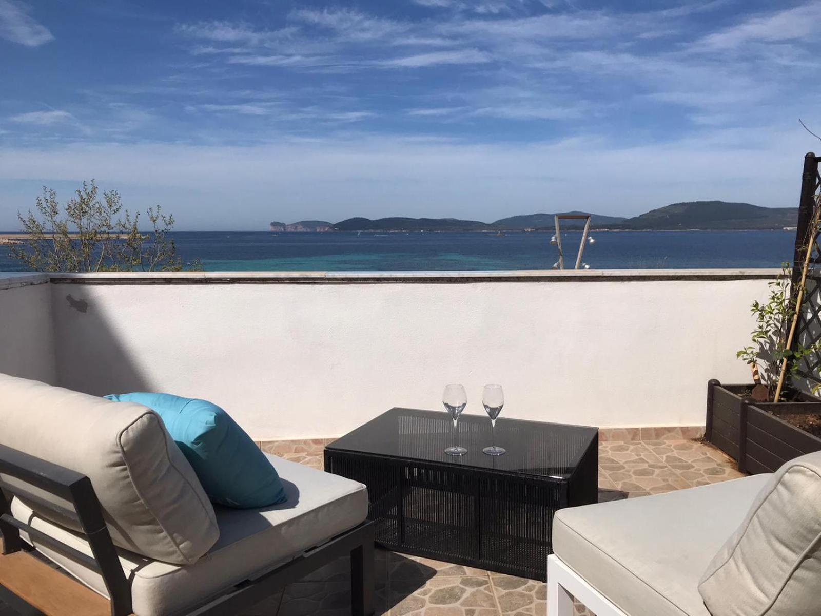Giosuero Beach Альгеро Экстерьер фото